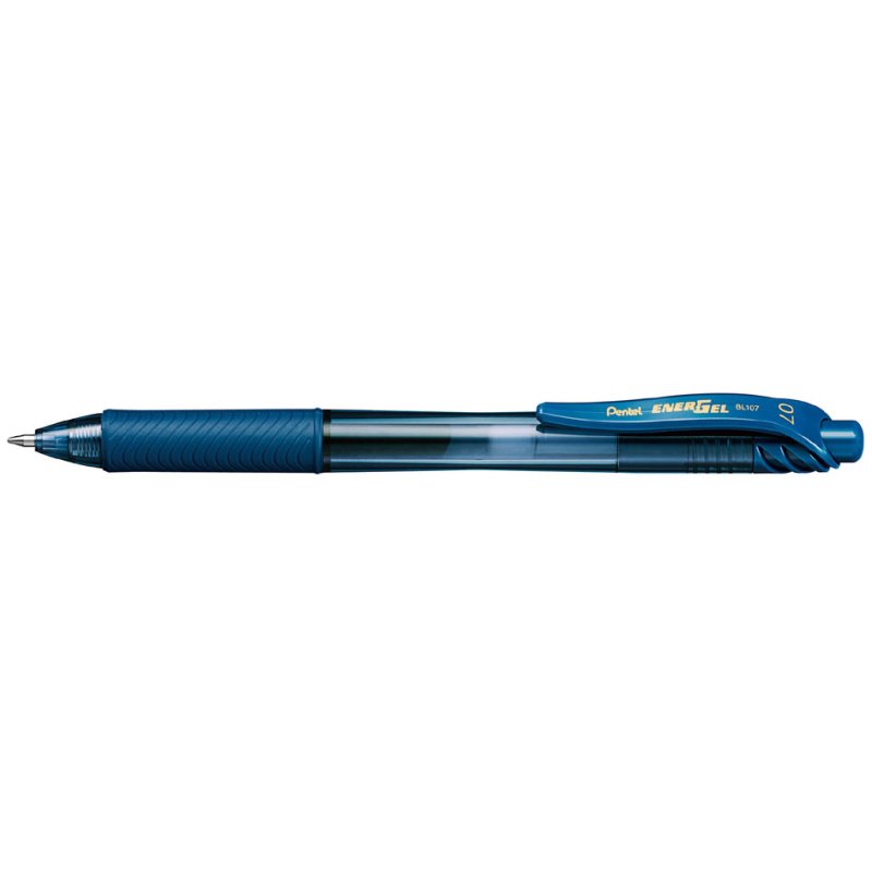 Pentel rollerpen EnerGel-X BL107, zwart, 0,35 mm, 84% gerecycled