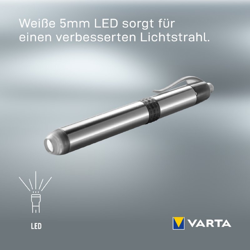 VARTA LED zaklamp pen light 1AAA inclusief batterij