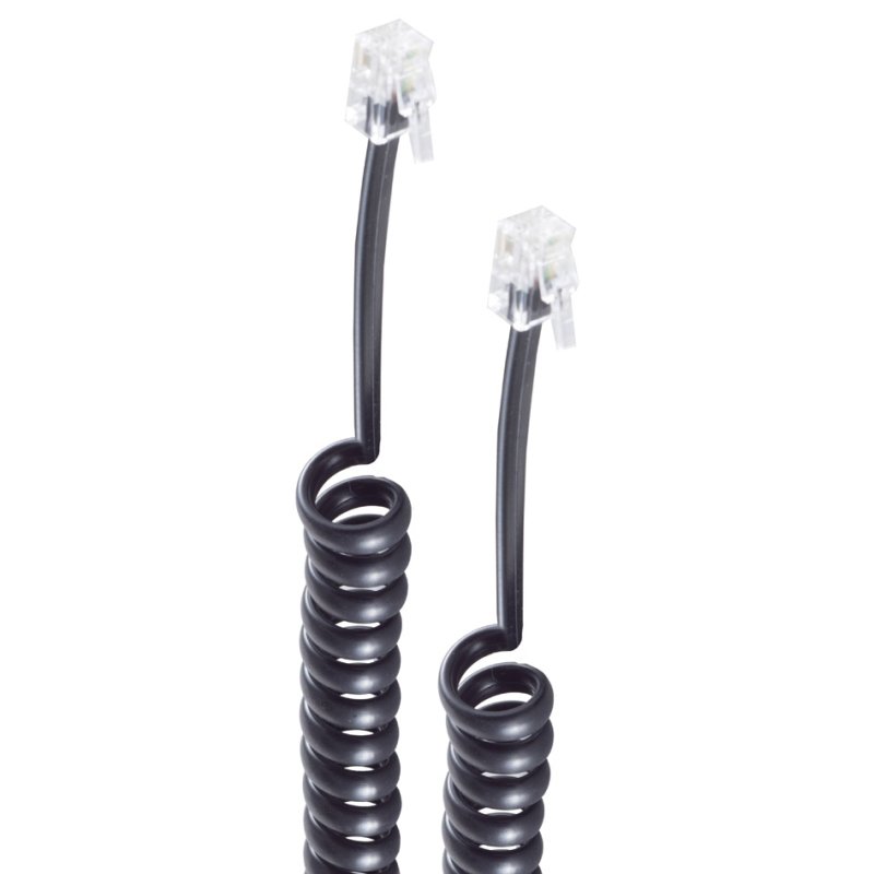 Hoofdtelefoonkabel RJ10-stekker naar RJ10-stekker