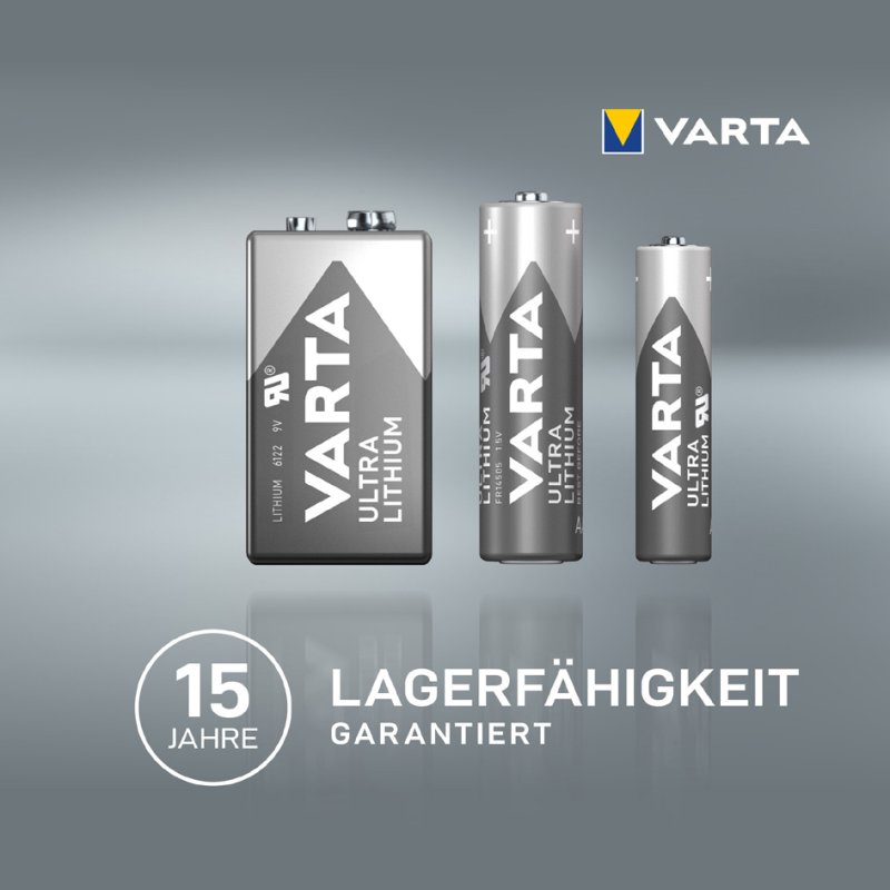 VARTA Ultra Lithium batterijen AAA, 2 stuks