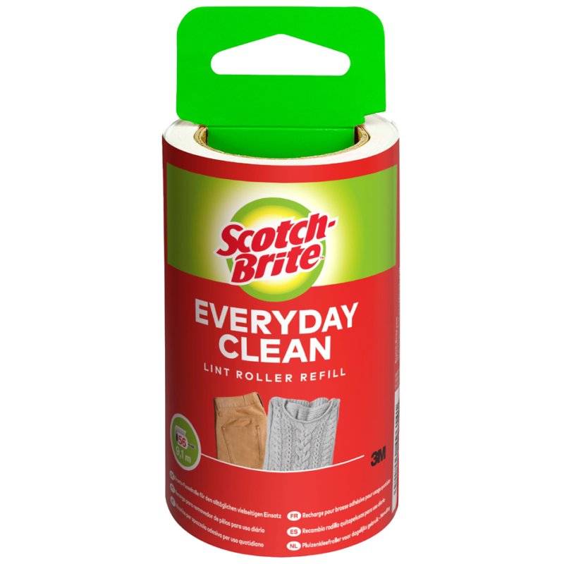 Scotch-Brite Navulling pluizenroller Everyday Clean, 56 vellen