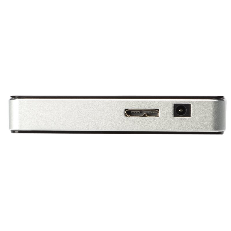 USB 3.0 Hub, 4 poorten, zwart, inclusief voedingsadapter
