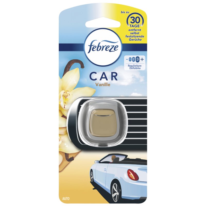 Febreze Auto Luchtverfrisser Vanille
