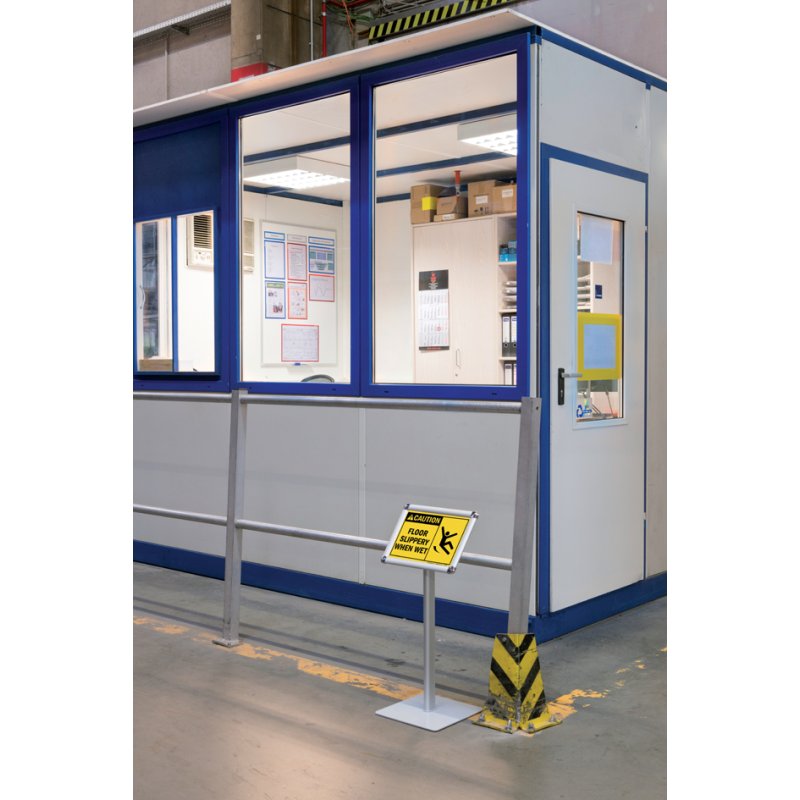FRANKEN Infostandaard Standard, A3 dwars, hoogte 120 cm