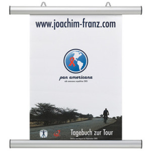FRANKEN posterrails aluminium zilver 120,5 cm