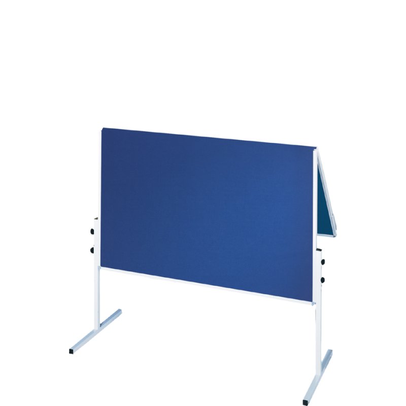 FRANKEN moderatietafel X-tra, inklapbaar, vilt, blauw
