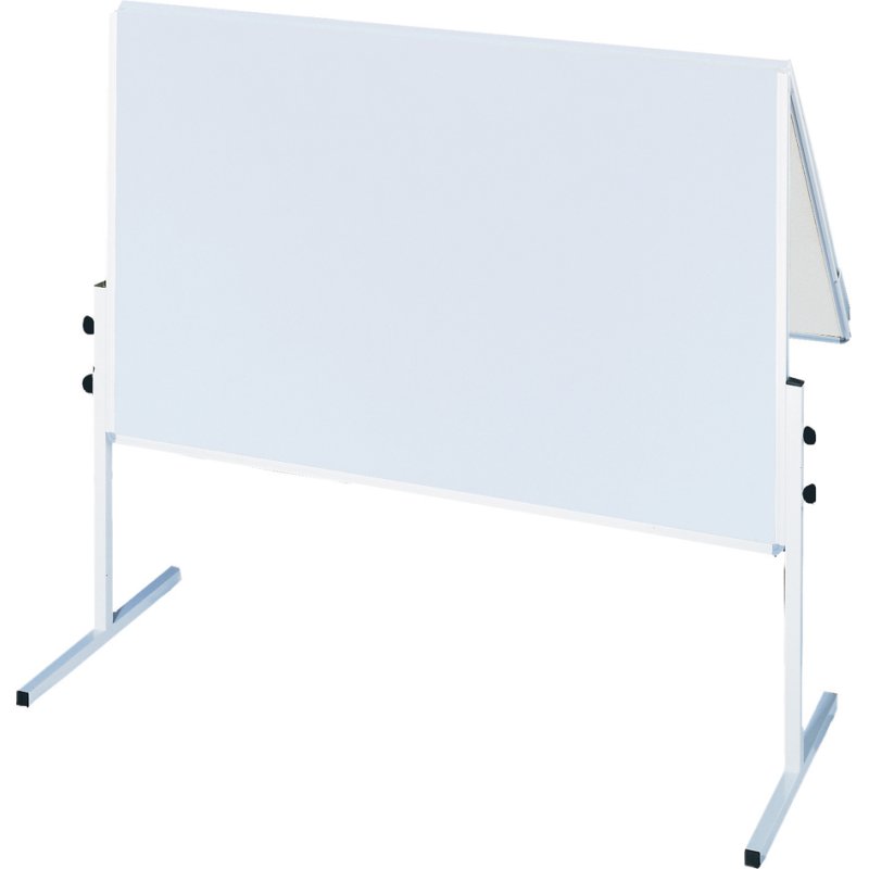 FRANKEN moderatietafel X-tra, inklapbaar, 2x 120x75 cm, wit karton