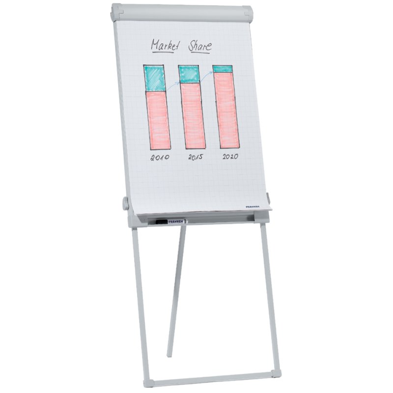 Franken Draaiwandplank Pro Standaard, lichtgrijs