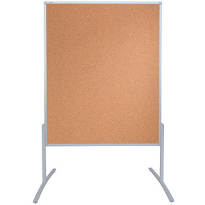 FRANKEN moderatietafel PRO, 1200 x 1500 mm, kurk bruin