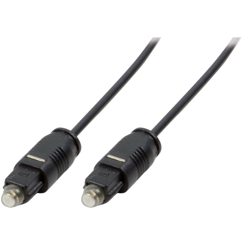 LogiLink Toslink audiokabel 1,5m zwart