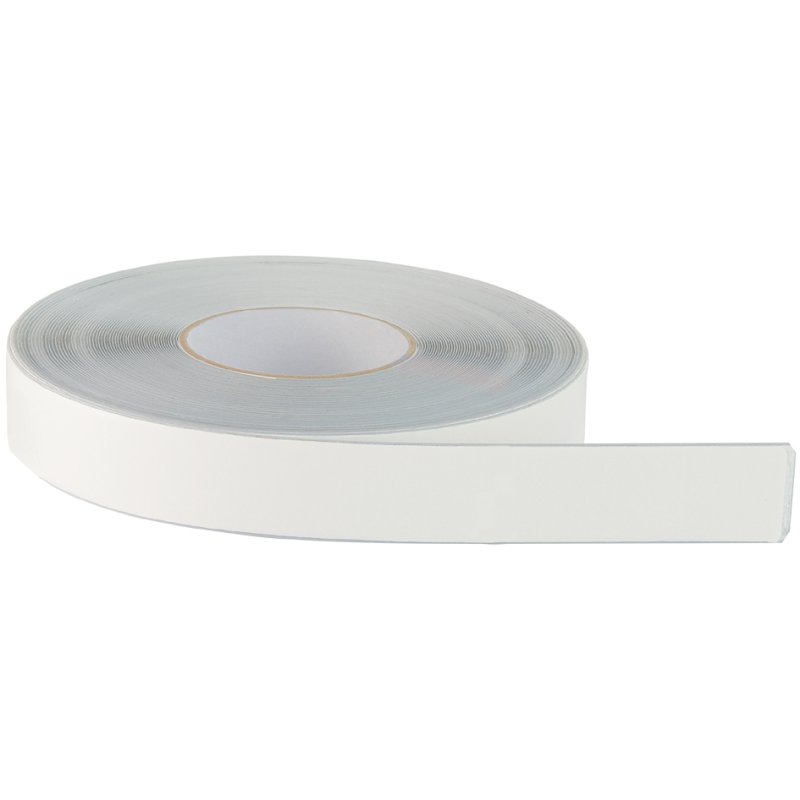 Magnetische zelfklevende strip, 35 mm x 5 m, wit