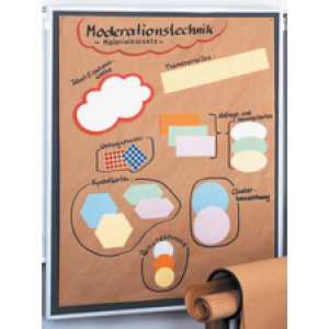 Moderatiepapier, 80 g/m², bruin, 100 vellen