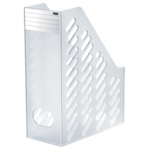 HAN rugschild etiketten voor ordners, 65 x 104 mm, grijs