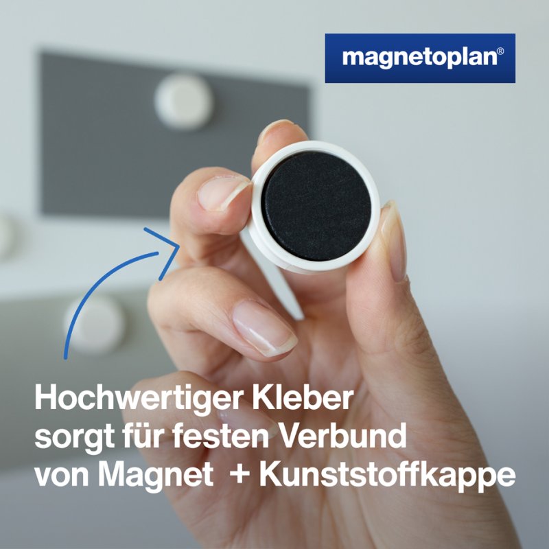 Magnetoplan Ergo magneten medium wit