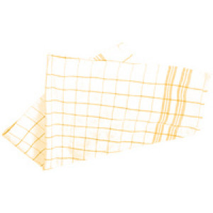 HYGOSTAR Keukendoeken katoen, gekleurd gesorteerd, 10 stuks