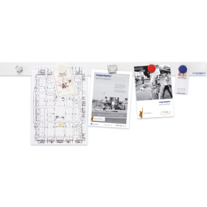 Magnetoplan magneetstrip voor wand, zelfklevend, 500mm - 10 stuks