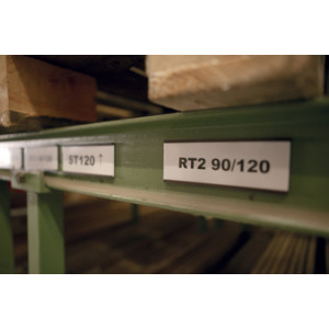 FRANKEN Magneetschild C-profiel voor labeling, 75 x 30 mm