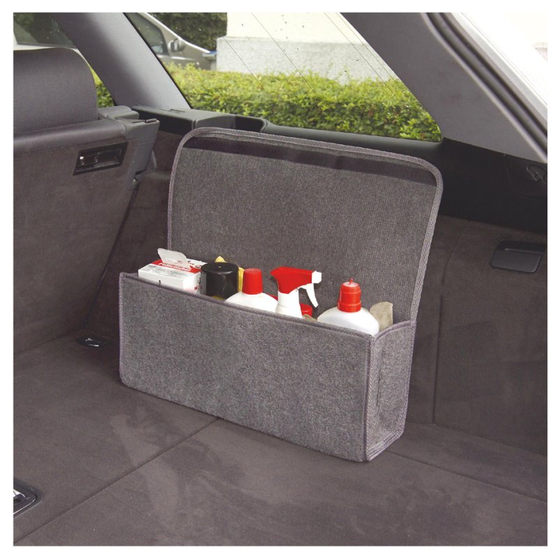 Cartrend kofferbak organizer met klittenband