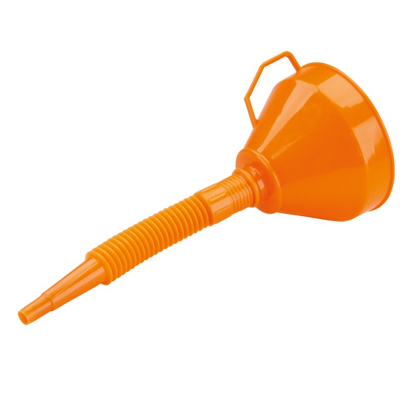 Cartrend trechter met flexibele slang en zeef