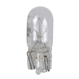 cartrend Autolampje met glazen voet, 12 Volt, 5 Watt, 2 stuks