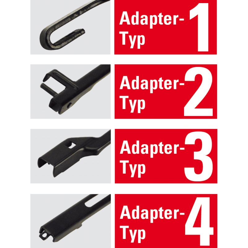 Cartrend ruitenwisser ultra 600mm platte wisserbalk