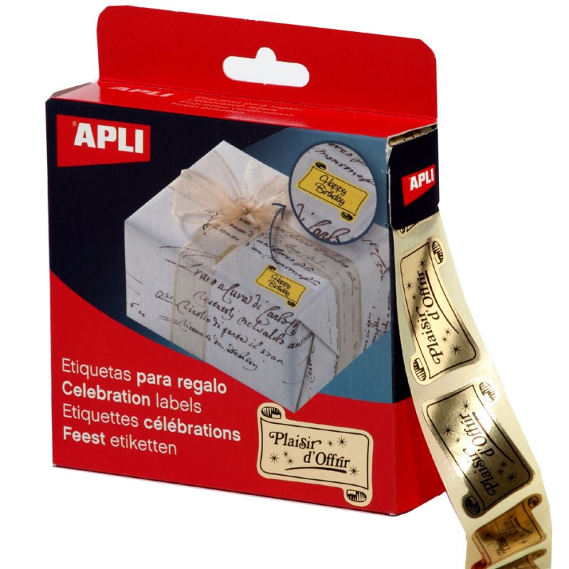 Cadeaulabel zelfklevend