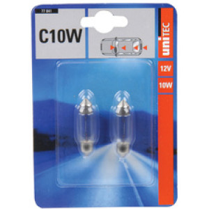 cartrend Sofietlamp, 12 Volt, 10 Watt, 2 stuks