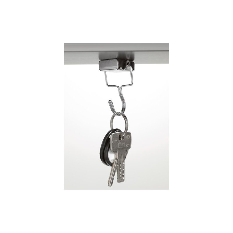 Magnetoplan haakmagnet metaal zilver