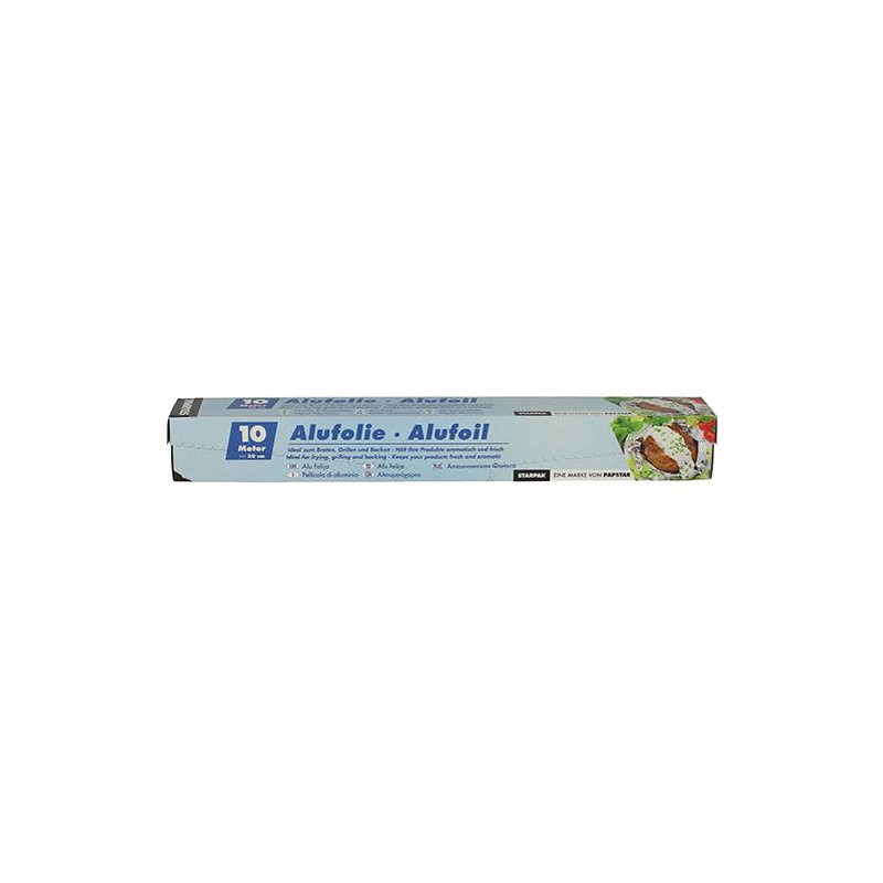 Aluminiumfolie, breedte: 30 cm, lengte: 10 meter