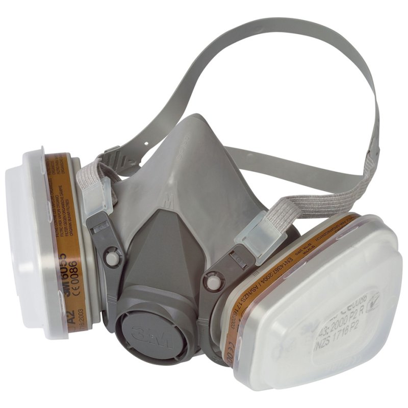 3M - Vervangingsfilter voor halfgelaatsmasker 6002C
