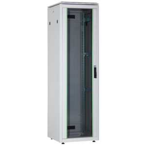 DIGITUS netwerkserver kast 19 inch, 42 HE, lichtgrijs RAL7035, 600x800x2053 mm