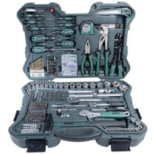 BRÜDER MANNESMANN gereedschapsset, 303-delig