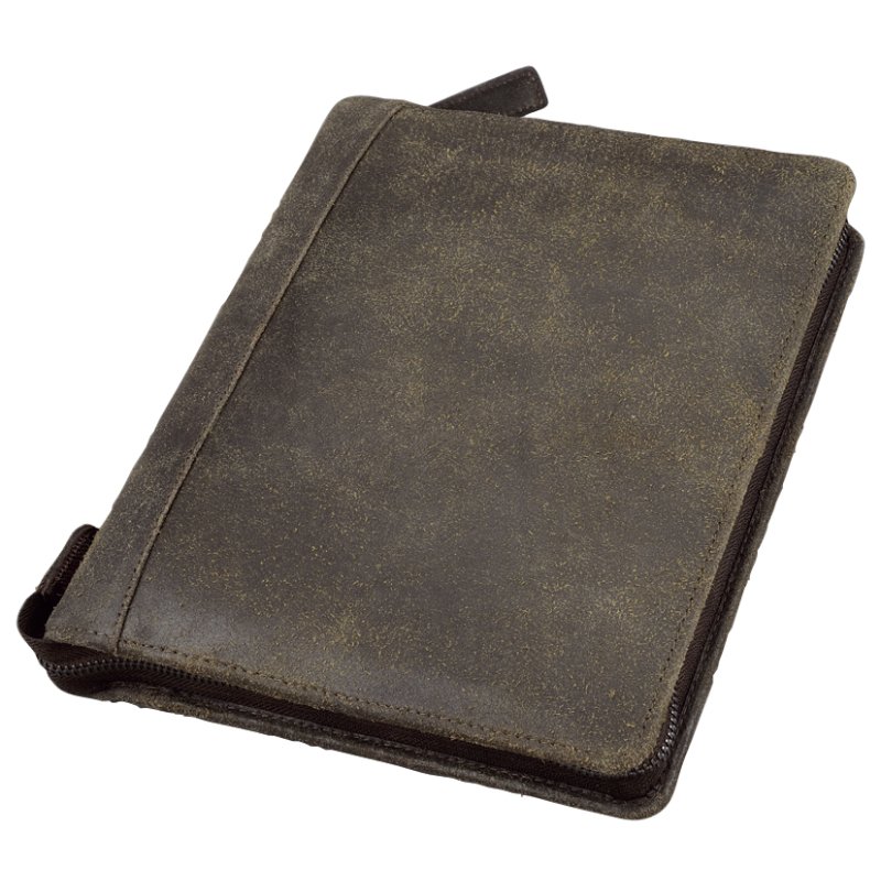 Gebonden bureauagenda model 15503-1, A5-formaat, zonder kalender, bruin.