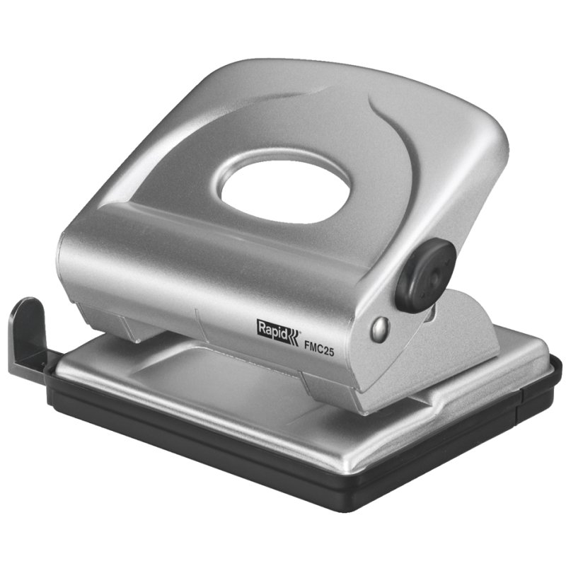 Rapid perforator FMC25, perforeert 25 vel, zilver