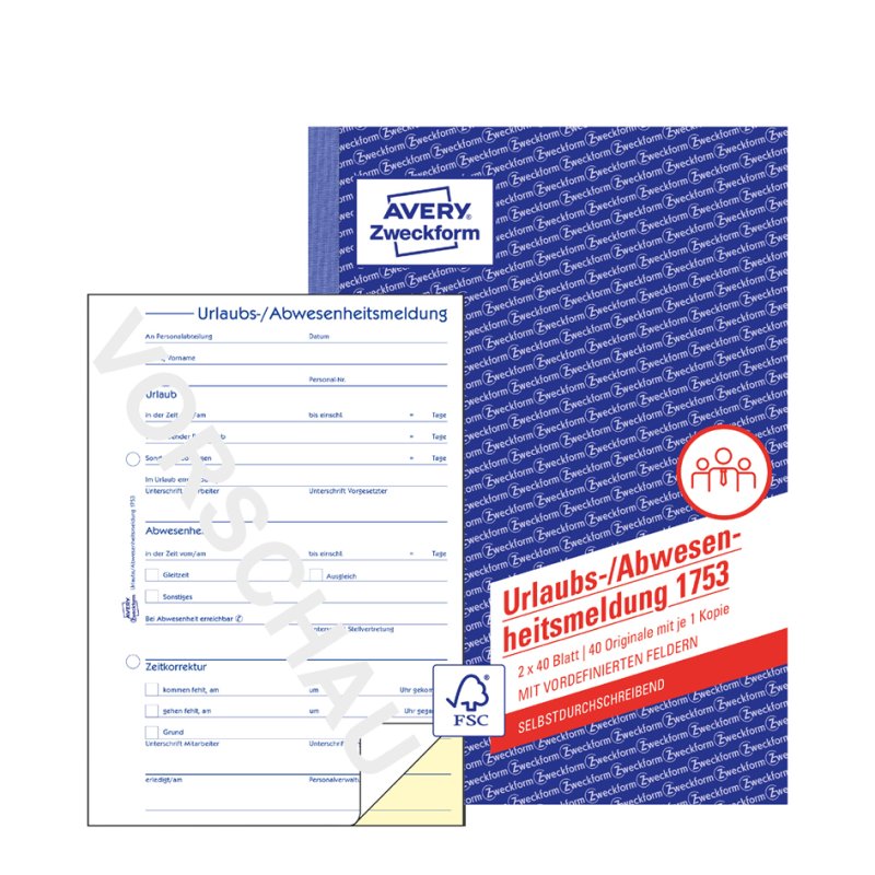 Avery Loonboek Minibaantjes, A4