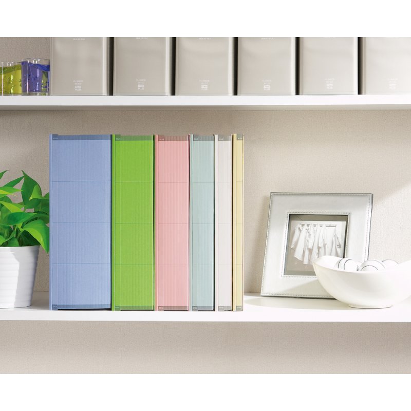 PLUS JAPAN Zeromax archiefordner A4 breed, roze