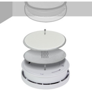 LogiLink universele magnetische houder voor rookmelders, 70 mm