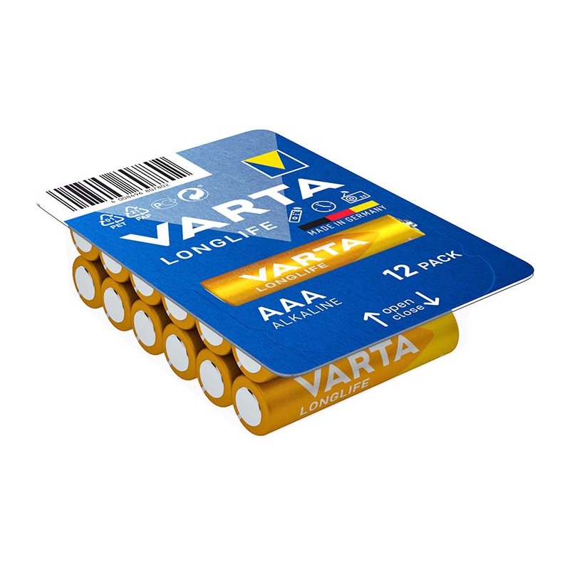 VARTA Alkaline batterijen AAA Longlife Big Box 24 stuks
