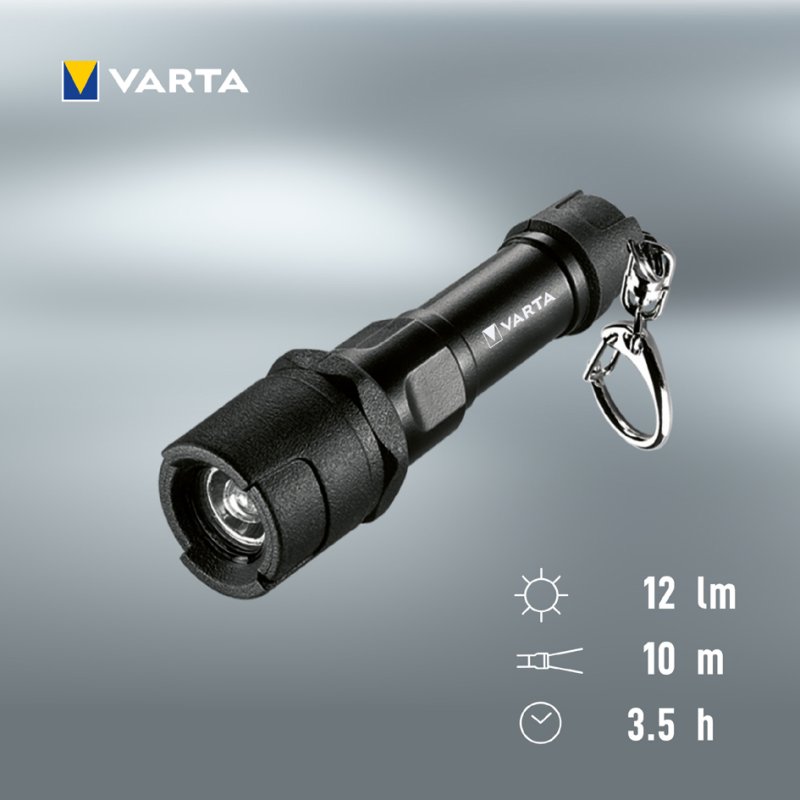 VARTA zaklamp Indestructible Key Chain met AAA batterij