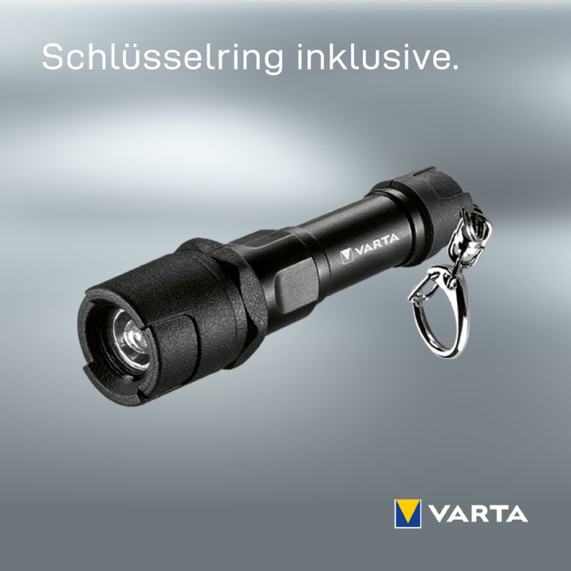 VARTA zaklamp Indestructible Key Chain met AAA batterij