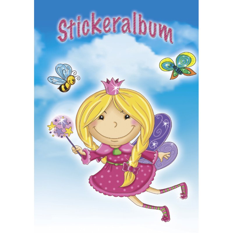 Stickeralbum 'Prinsesje', formaat A5
