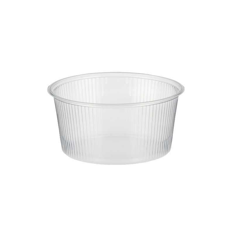 STARPAK verpakkingsbekers rond zonder deksel 125 ml transparant PP