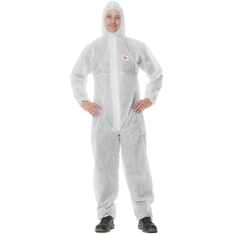 3M - Beschermend pak 4500 - Maat XL - Kleur: Wit
