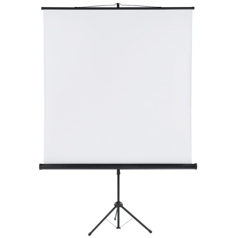 FRANKEN projectiescherm X-tra!Line 1:1, driepoot statief, 1800 x 1800 mm