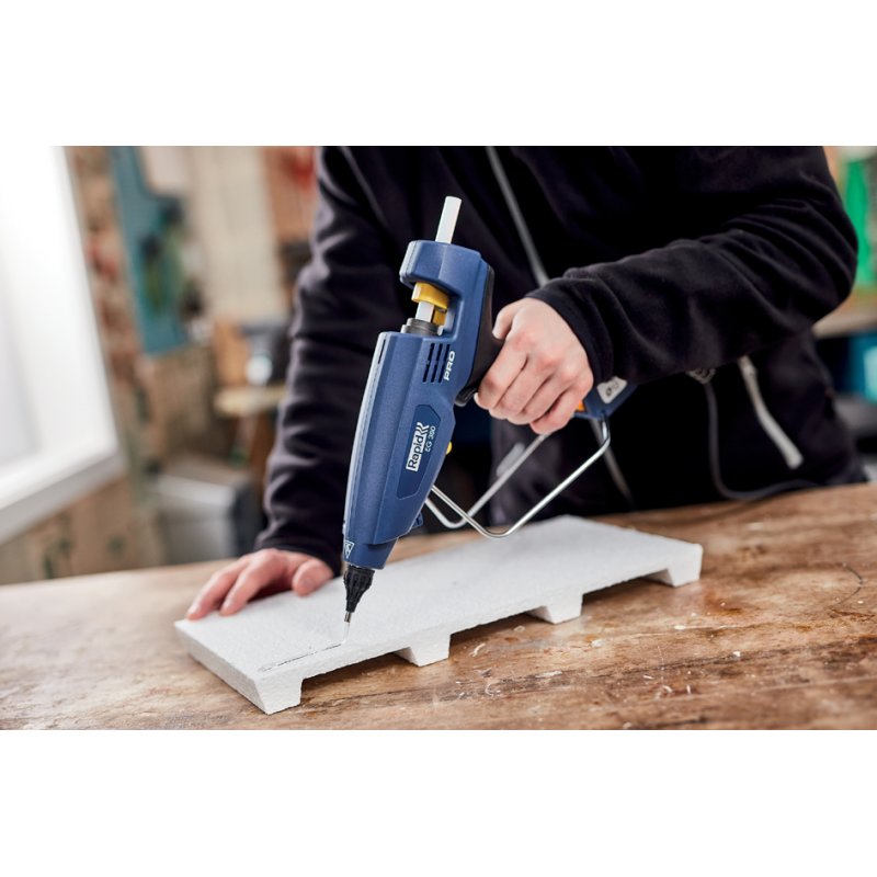 Rapid lijmpistool EG380 professioneel grijs/zwart