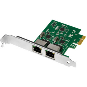 LogiLink PCI Gigabit Ethernet RJ45 netwerkadapter, 2-poorts