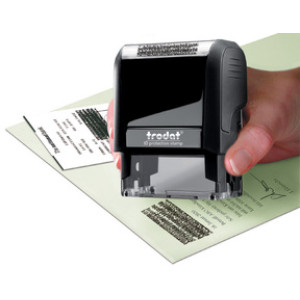 Trodat Datenschutzstempel Printy 4912 zelfinkterend zwart