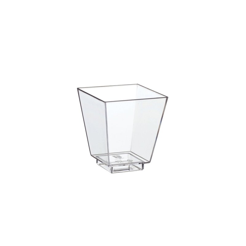 Hoekige vingerfoods-kom, 50 ml