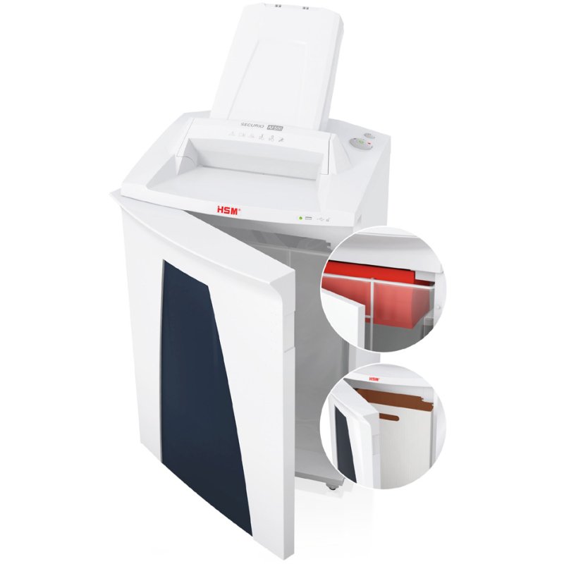 HSM papiervernietiger SECURIO AF500, 4,5 x 30 mm, automatische invoer 500 vel