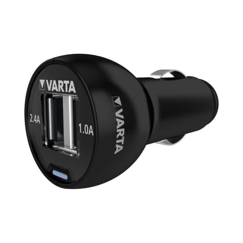 VARTA USB autolader 2 poorten 12V sigarettenaansteker